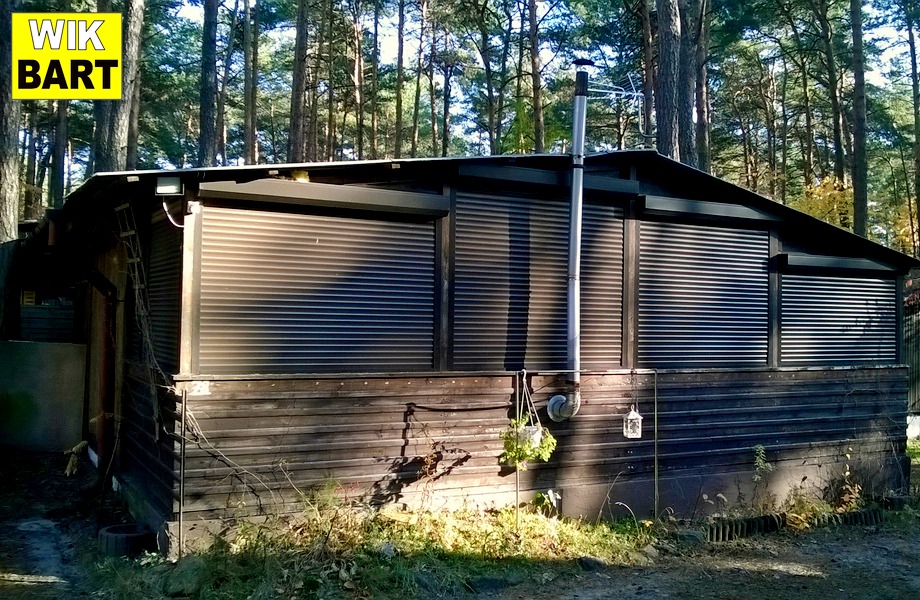 Rolokasety: zabudowa tarasu